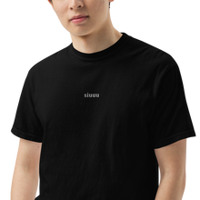 Load image into Gallery viewer, Siuuu Embroidered Black T-Shirt
