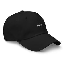 Load image into Gallery viewer, Siuuu Embroidered Black Hat
